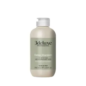 Šampon za suhu i neposlušnu kosu 3Deluxe 250 ml - Detox (X)