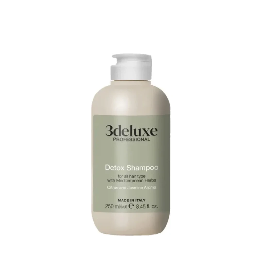 Šampon za suhu i neposlušnu kosu 3Deluxe 250 ml - Detox (X)