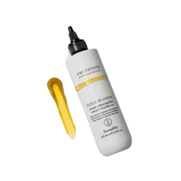 Fluid za instant bojenje kose Amethyste Gold Blonde - 250 ml - Slika 2