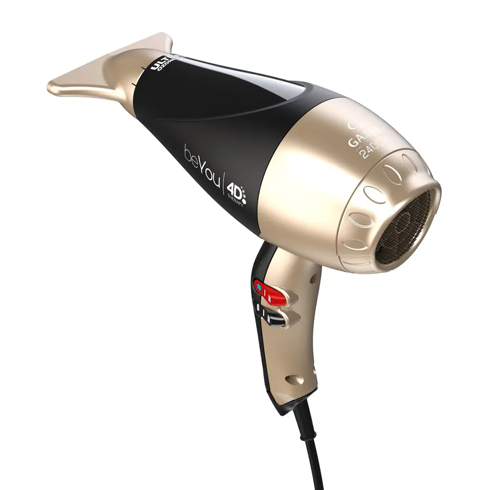 Fen za kosu Gama Pluma Compact beYou 4D 2400 W - Gold (N) - Slika 3
