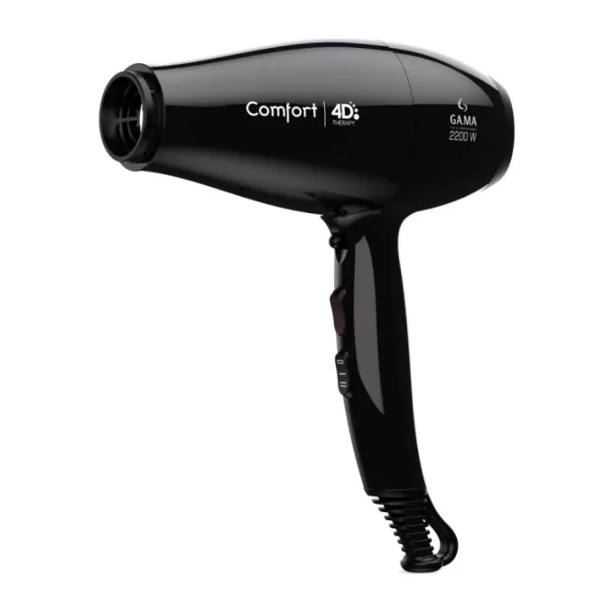 Fen za kosu Gama Comfort 4D Therapy - Crni - Slika 3