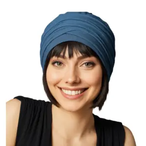 Turban Mayer Hair Cora - Denim plavi