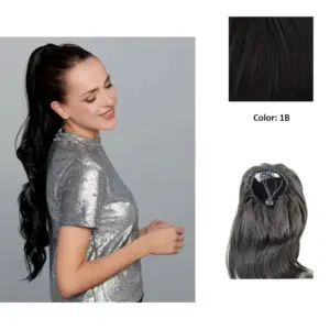 Umetak za kosu Gisela Mayer Flat Mega Clip Hair to Go - 1B