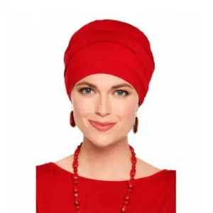 Turban Mayer Hair Florida Bamboo 635 - Crveni