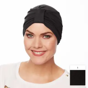 Turban Mayer Hair Aktion 01 - Crni