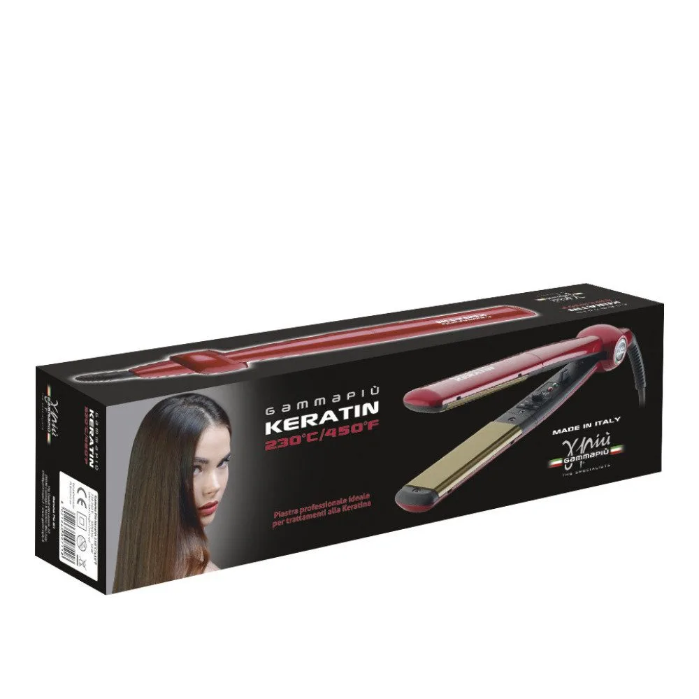 Pegla za kosu Gammapiu Keratin - Cherry Red (Outlet) - Slika 3