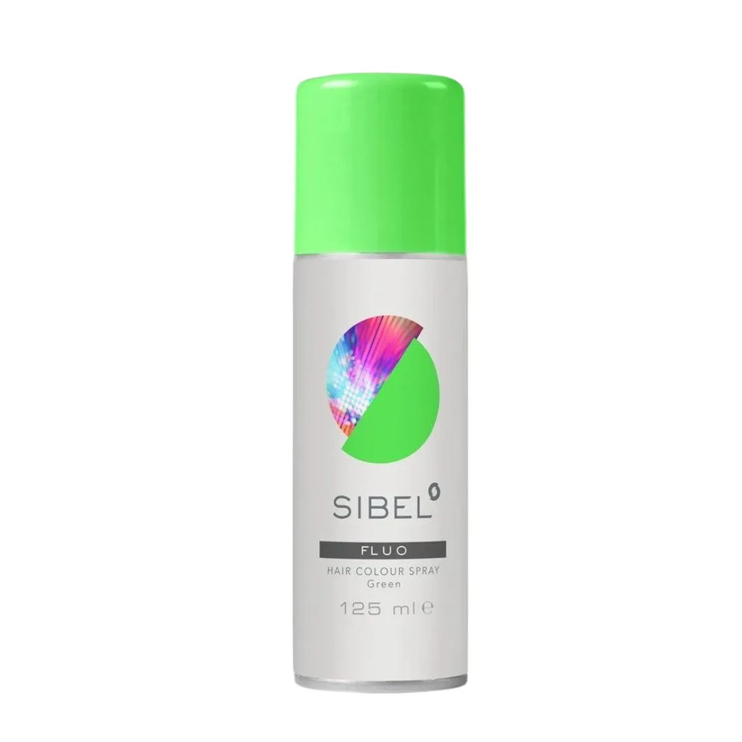 Sprej za kosu u boji Sibel Hair Colour Fluo 125 ml - Zeleni