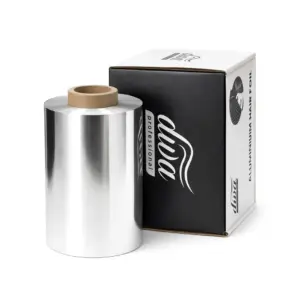 Folija za pramenove Aluminijska Diva 13 my 12 cm - 300 m