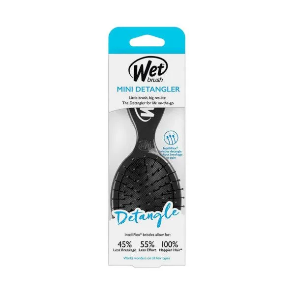 Četka za raščešljavanje WetBrush Detangler - Mini Black (X) - Slika 2