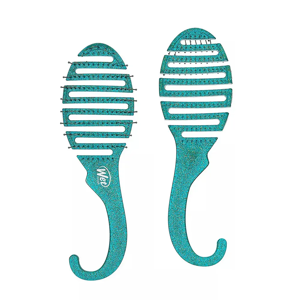 Četka za raščešljavanje WetBrush Shower Detangler - Green Glitter (X) - Slika 3