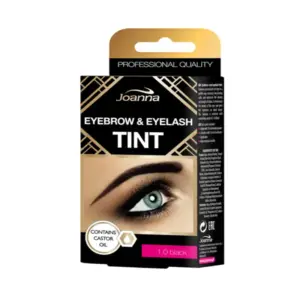 Boja za obrve i trepavice Joanna Tint 15 ml - Crna