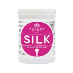 Maska za suhu i oštećenu kosu Kallos Silk - 1000 ml