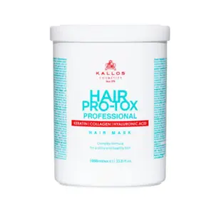 Maska za slabu, suhu i lomljivu kosu Kallos Pro-Tox Keratin - 1000 ml