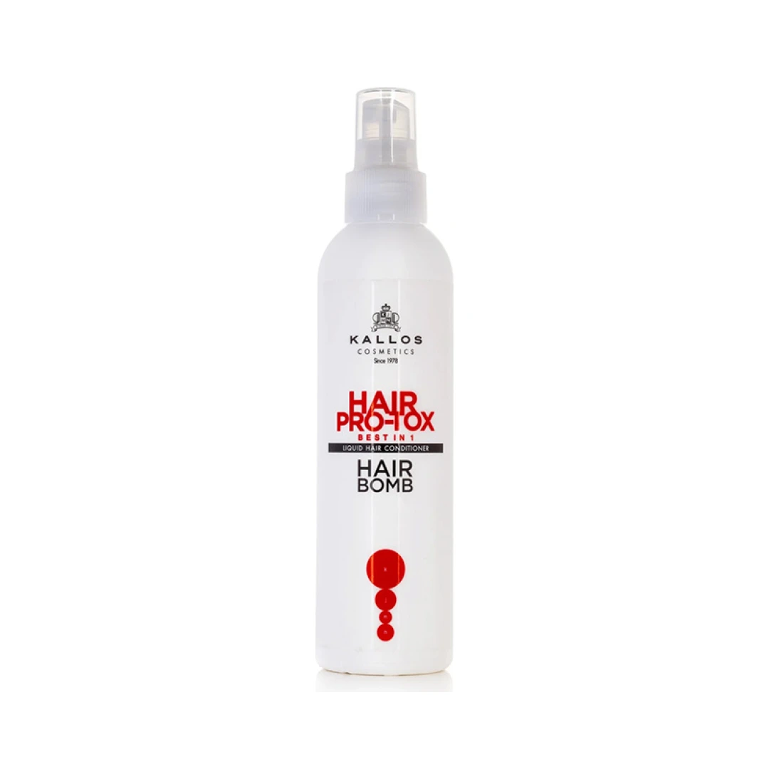 Regenerator u spreju Kallos Leave In Hair Pro-Tox Hair Bomb - 200 ml