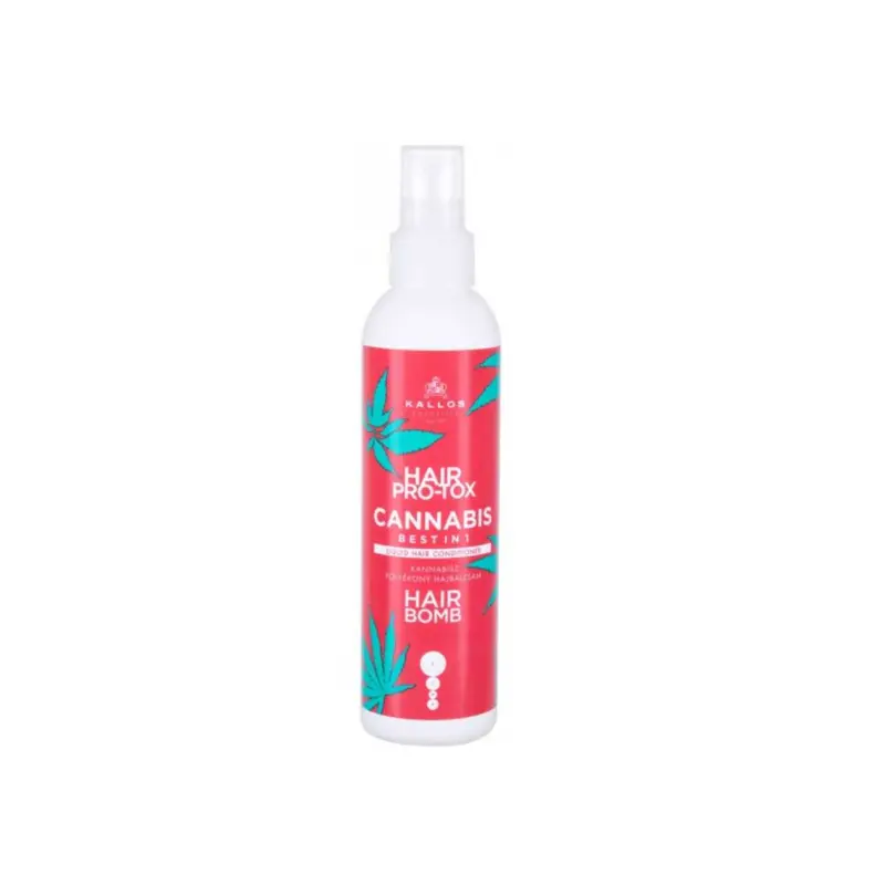 Regenerator u spreju Kallos Leave In Hair Pro-Tox Hair Bomb Cannabis - 200 ml - Slika 2
