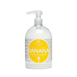 Šampon za slabu kosu s vitaminima Kallos Banana pumpica - 1000 ml