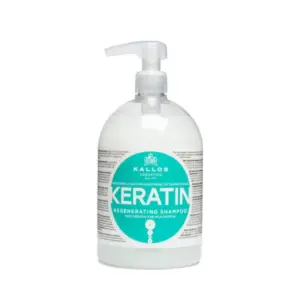 Šampon za obnovu kose Kallos Keratin pumpica - 1000 ml