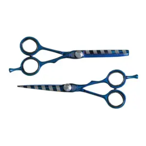 Makaze za šišanje Kiepe Aqua - Set makaze + efilerke 5,5