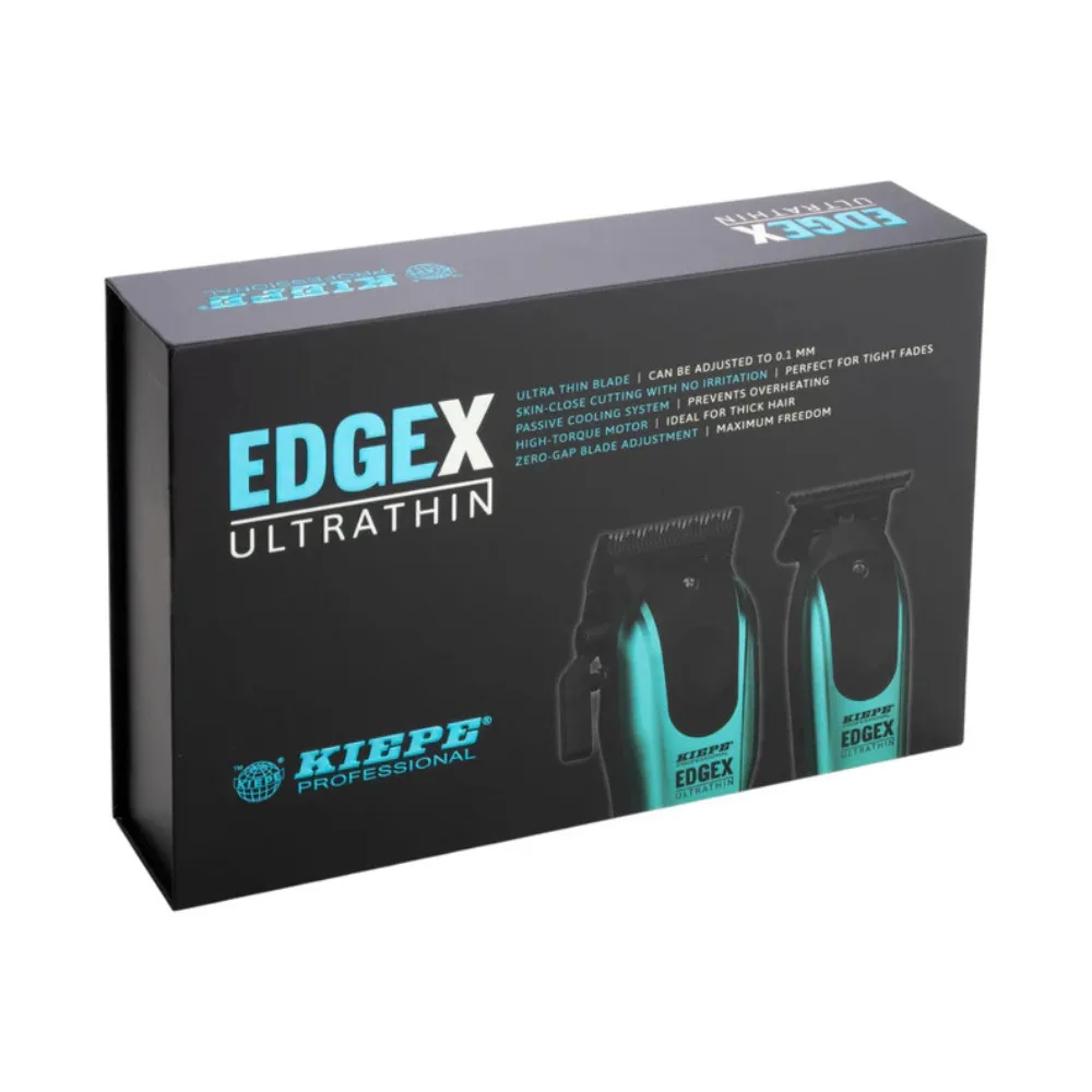 Mašinica za šišanje Kiepe Edgex i Trimer Edgex Ultrathin - Plavi - Slika 4
