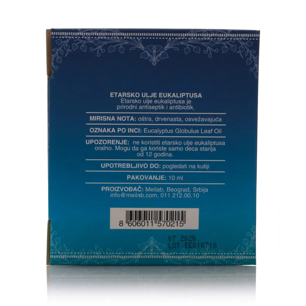 Eterično ulje MeiLab 10 ml - Eukaliptus - Slika 3