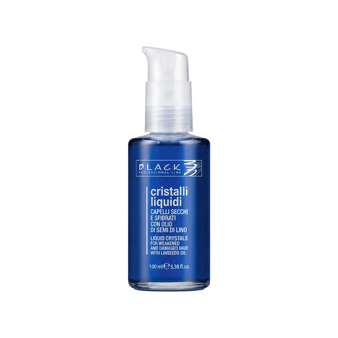 Tekući kristali za kosu Black Plavi - 100 ml