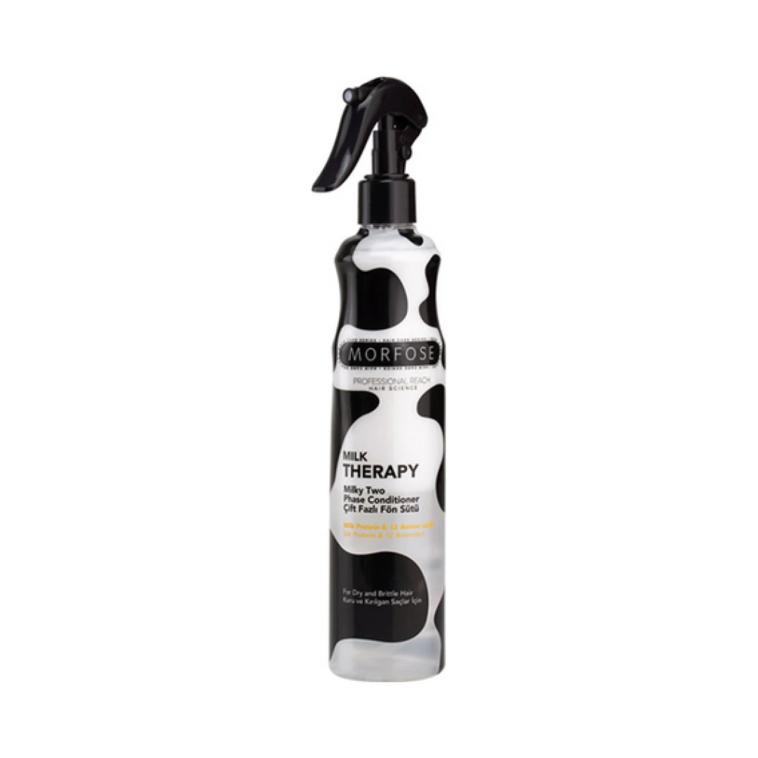 Regenerator u spreju za suhu i lomljivu kosu Morfose Bi Phase Leave In Milk Therapy - 400 ml