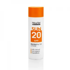 Losion prije sunčanja i solarija MegaTan SUN SPF20 - 180 ml (Outlet)