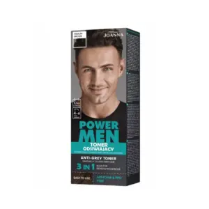 Toner za bradu, brkove i kosu Joanna Power Men 80 g - 03 Medium Brown