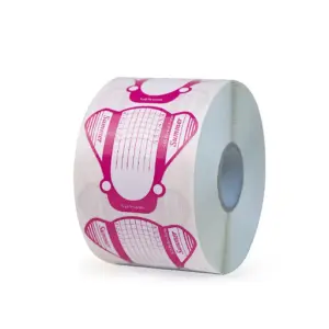 Šabloni za izlivanje noktiju Sina 500 kom - Frog Froms Pink