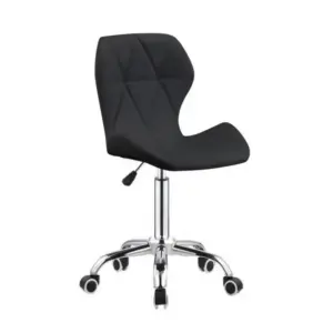 Stolica pomoćna s naslonom Commodo Crna - Comfort