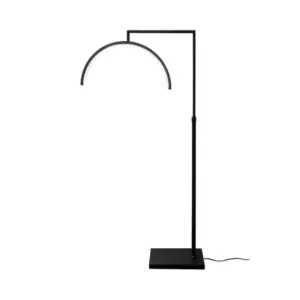 Lampa stolna Commodo sa postoljem - Crna