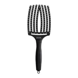 Četka za raščešljavanje Olivia Garden Crna - Wet Fingerbrush L