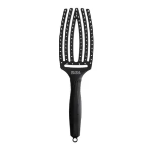 Četka za raščešljavanje Olivia Garden Crna - Wet Fingerbrush M