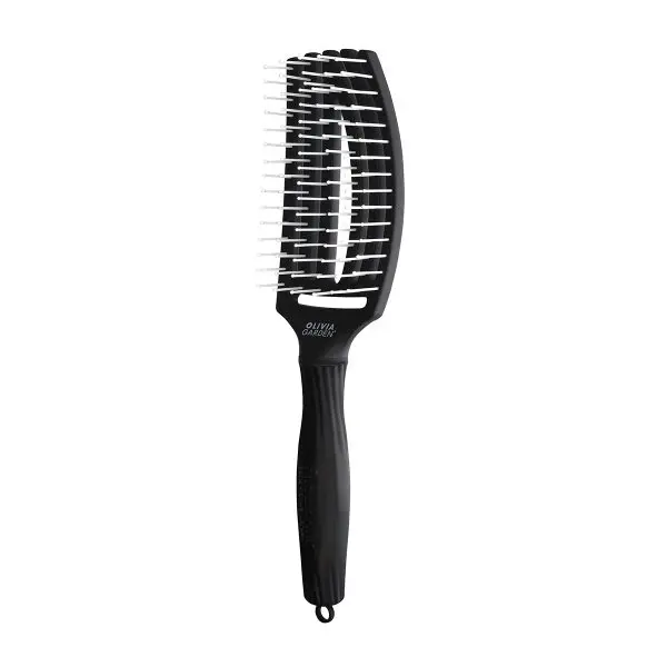 Četka za raščešljavanje Olivia Garden Crna - Wet Fingerbrush M - Slika 2