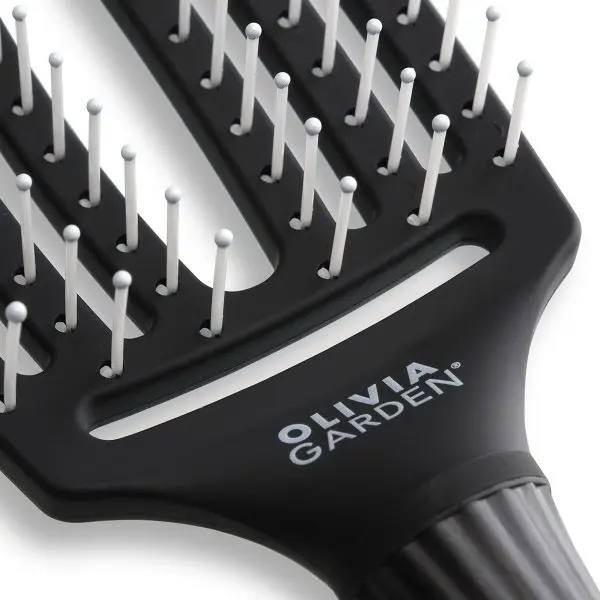 Četka za raščešljavanje Olivia Garden Crna - Wet Fingerbrush M - Slika 4