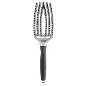 Četka za raščešljavanje Olivia Garden Fingerbrush Nylon Mix Purity - White Gold (X)