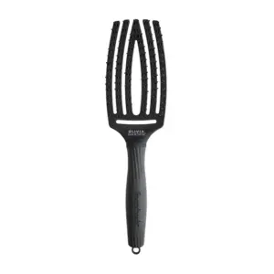 Četka za raščešljavanje Olivia Garden Fingerbrush Nylon Double - Crna