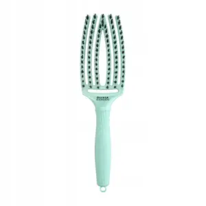 Četka za raščešljavanje Olivia Garden Fingerbrush Nylon Mix - Arctic Teal