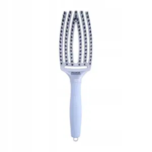 Četka za raščešljavanje Olivia Garden Fingerbrush Nylon Mix - Polar Blue