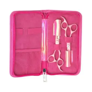 Makaze za šišanje Olivia Garden Silkcut Set - Share The Pink 2025