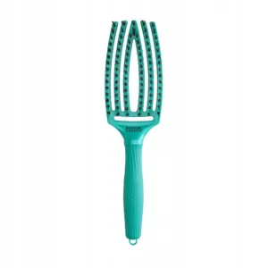 Četka za raščešljavanje Olivia Garden Fingerbrush Nylon Mix - Earth Green (X)