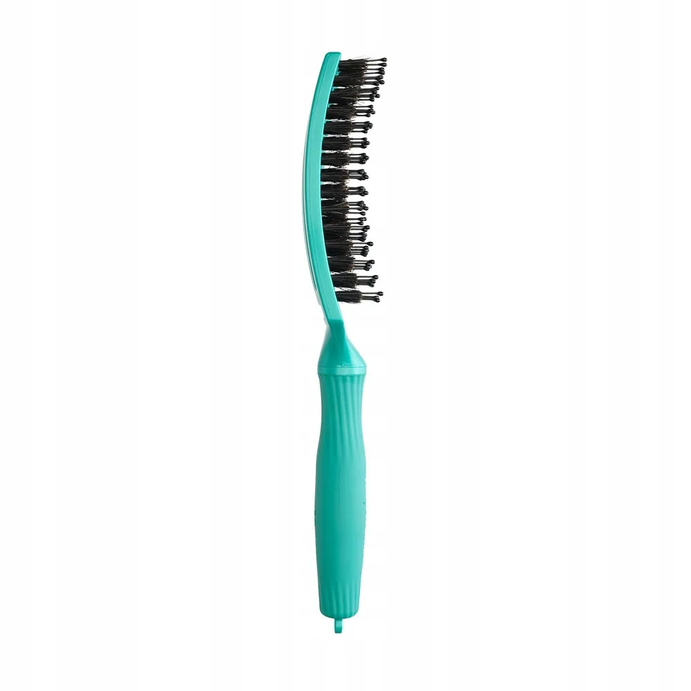 Četka za raščešljavanje Olivia Garden Fingerbrush Nylon Mix - Earth Green (X) - Slika 4