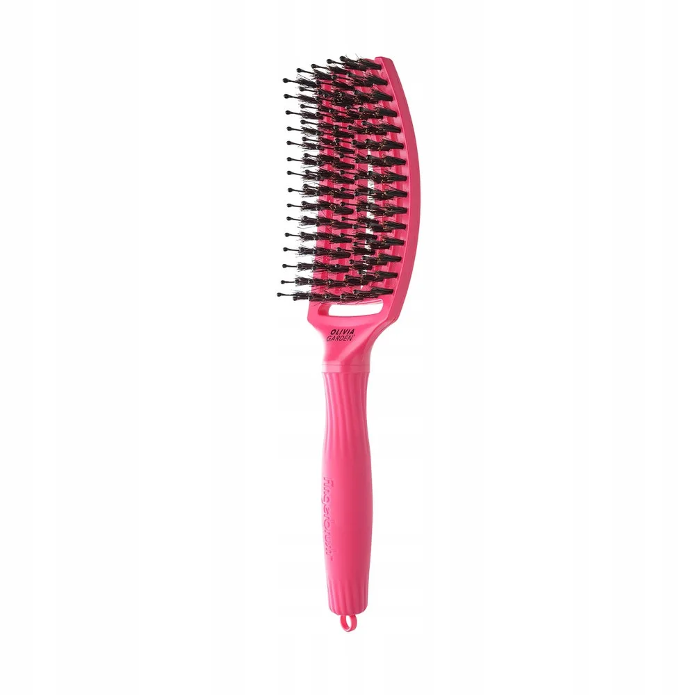 Četka za raščešljavanje Olivia Garden Fingerbrush Nylon Mix - Mars Red (X) - Slika 6