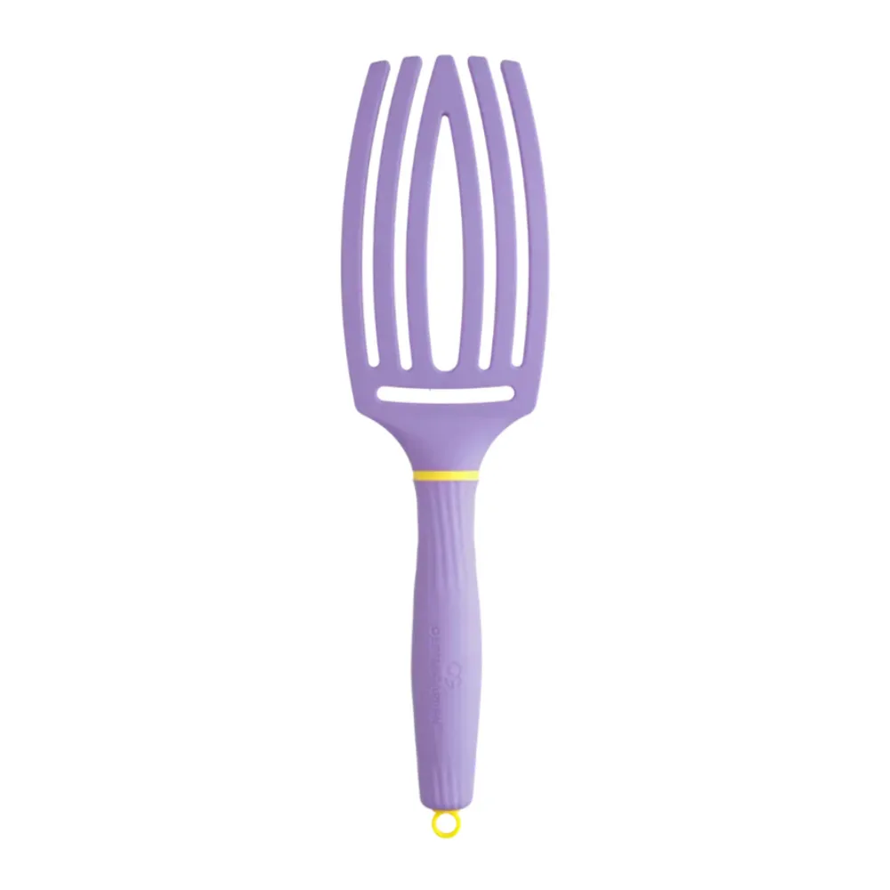 Četka za raščešljavanje Olivia Garden FingerBrush Boar&Nylon - Snuggle Purple - Slika 3