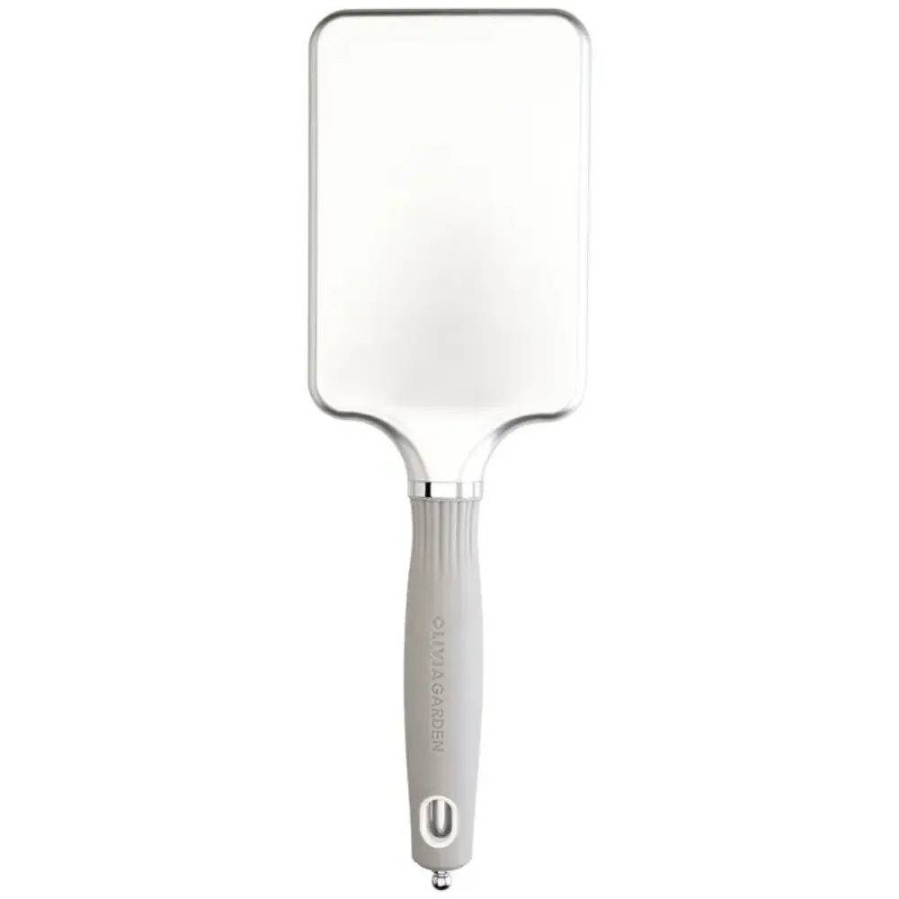 Četka za raščešljavanje Olivia Garden Expert Care Paddle - Silver L - Slika 3