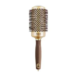 Četka za feniranje Olivia Garden Expert Blowout Shine Gold&Brown - 55 mm
