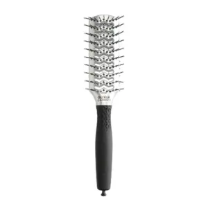 Četka za feniranje Olivia Garden Essential Style Double - Silver