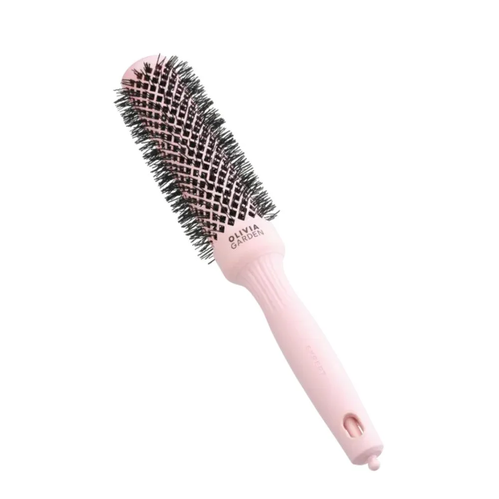 Četka za feniranje Olivia Garden Expert Blowout Wavy - Speed XL Pastel Pink 35 - Slika 3