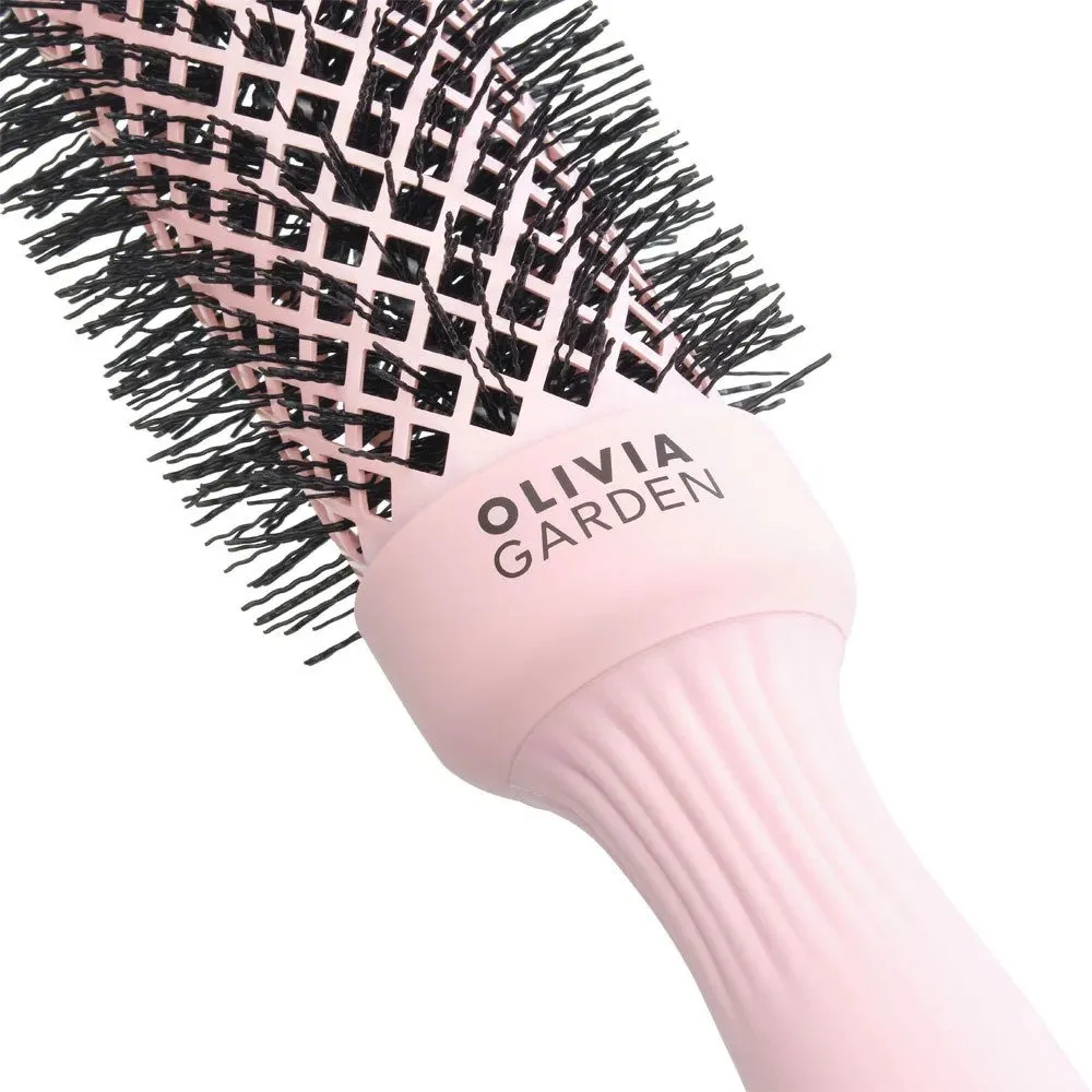 Četka za feniranje Olivia Garden Expert Blowout Wavy - Speed XL Pastel Pink 35 - Slika 2