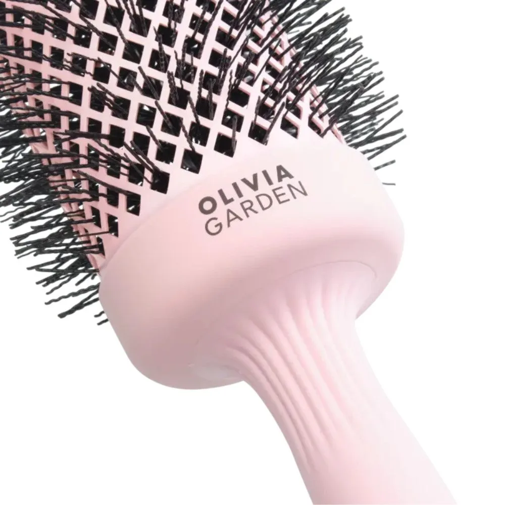 Četka za feniranje Olivia Garden Expert Blowout Wavy - Speed XL Pastel Pink 55 - Slika 2